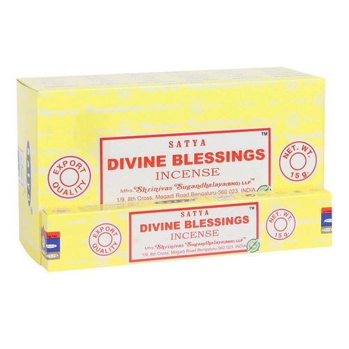 12 Packs Divine Blessings Incense Sticks by Satya-0