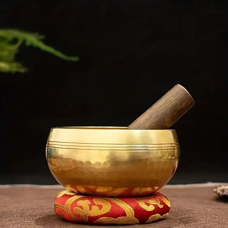 NNETM Harmony Haven: Handcrafted Singing Bowl Set for Yoga, Meditation, and Healing-2
