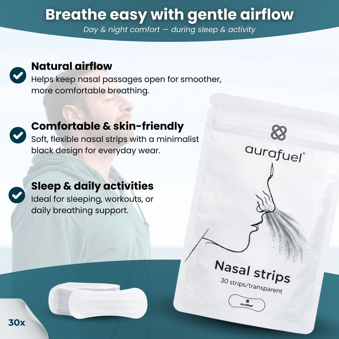 Nasal strips transparent-1