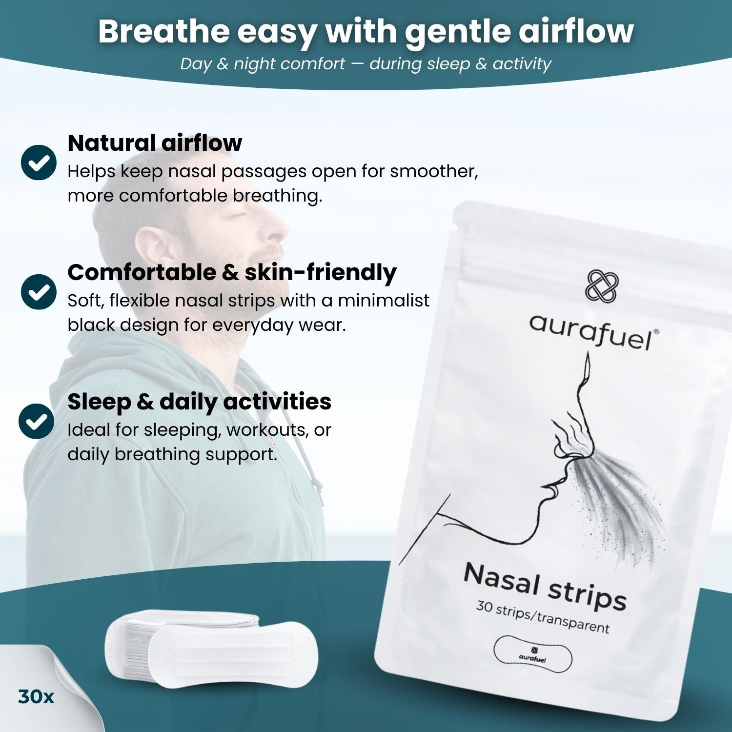 Nasal strips transparent-1